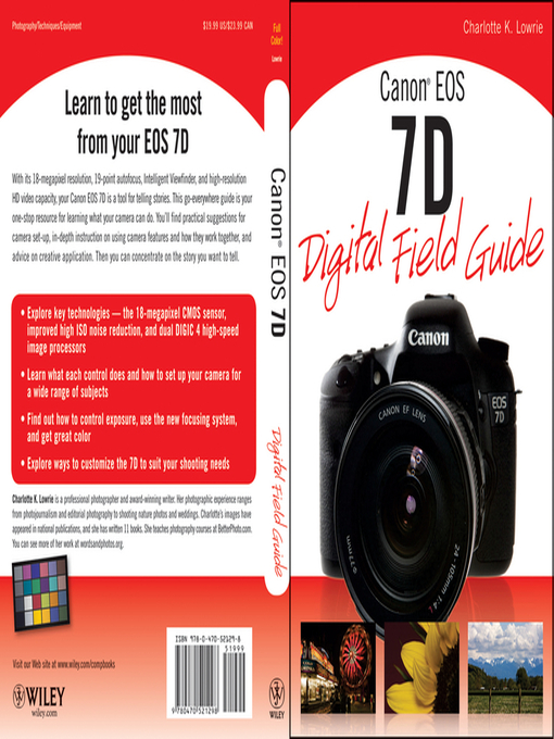 Title details for Canon EOS 7D Digital Field Guide by Charlotte K. Lowrie - Available